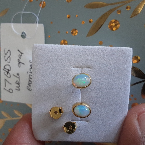 COPY - Welo opal earrings - Picture 7 of 7